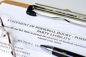 a personal injury claim that an individual is filing with the help of an attorney